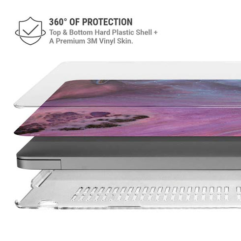 Space Marble MacBook Pro 14in (2021-24) Case plus Skin